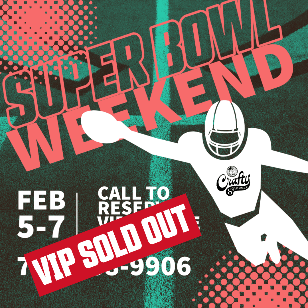 Super Bowl Weekend at The Crafty Squirrel