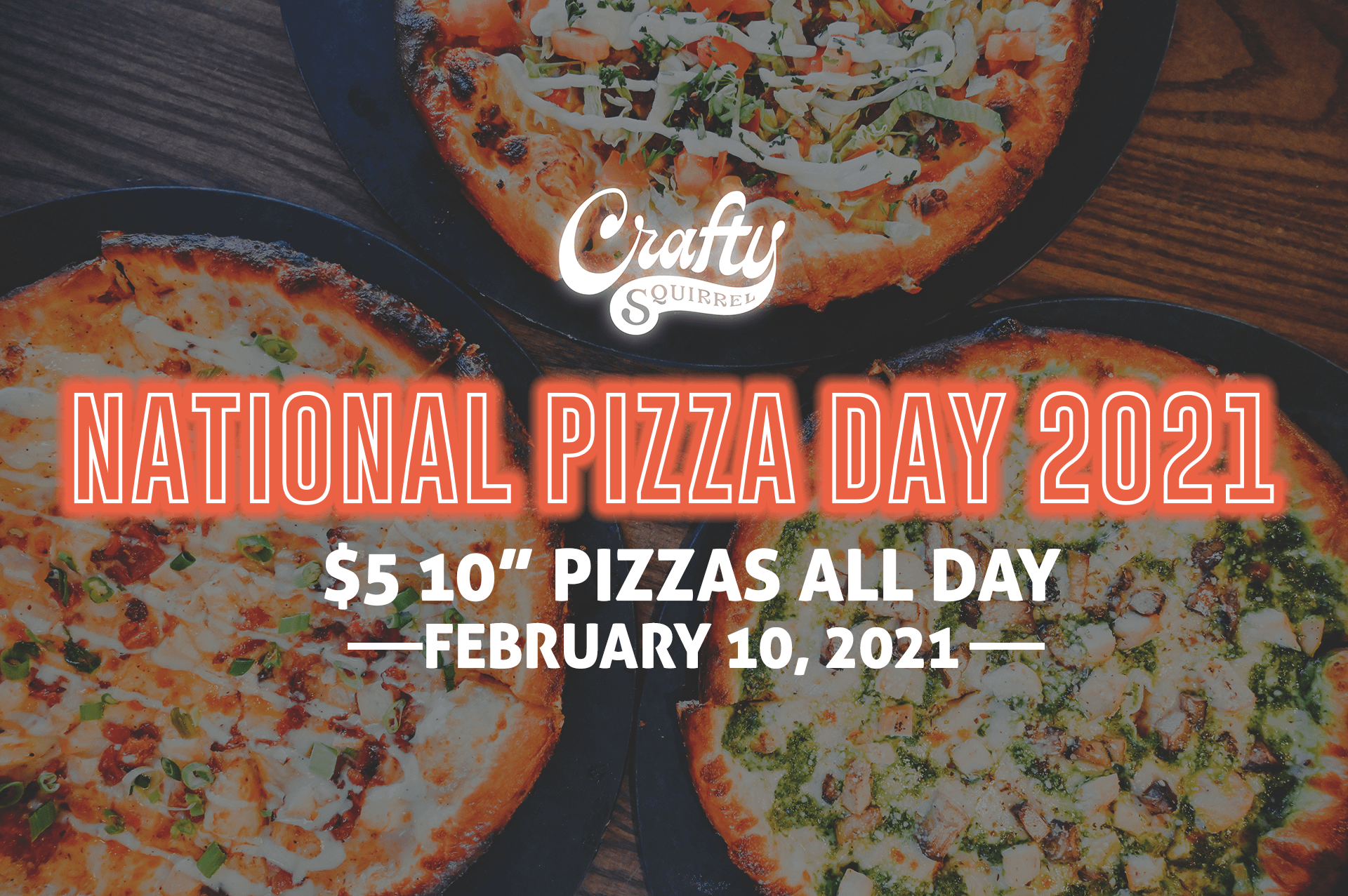 National Pizza Day at the Crafty Squirrel