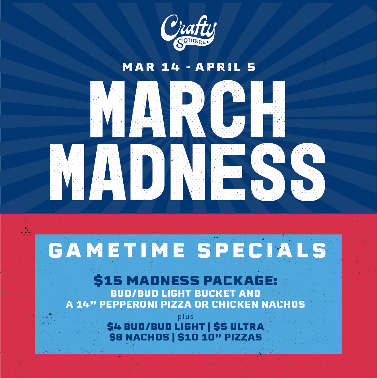 March Madness at the Crafty Squirrel
