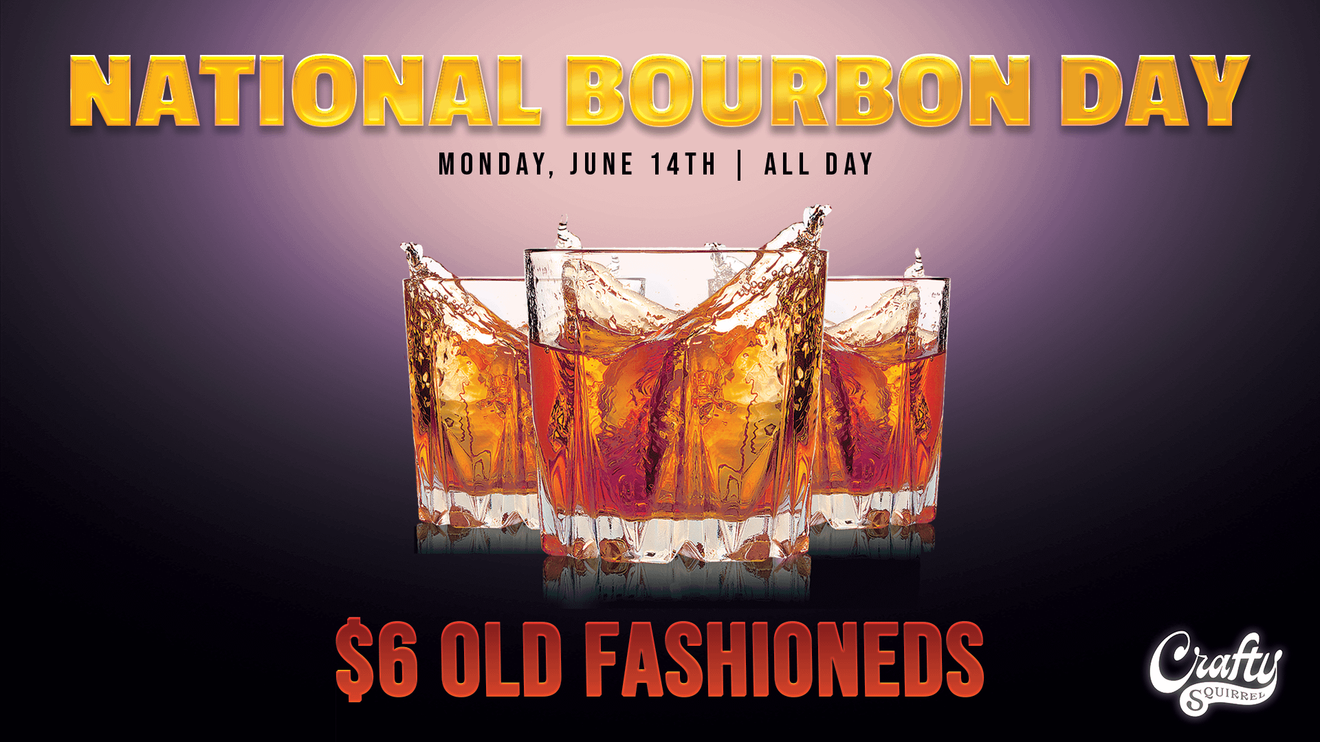 National Bourbon Day at the Crafty Squirrel