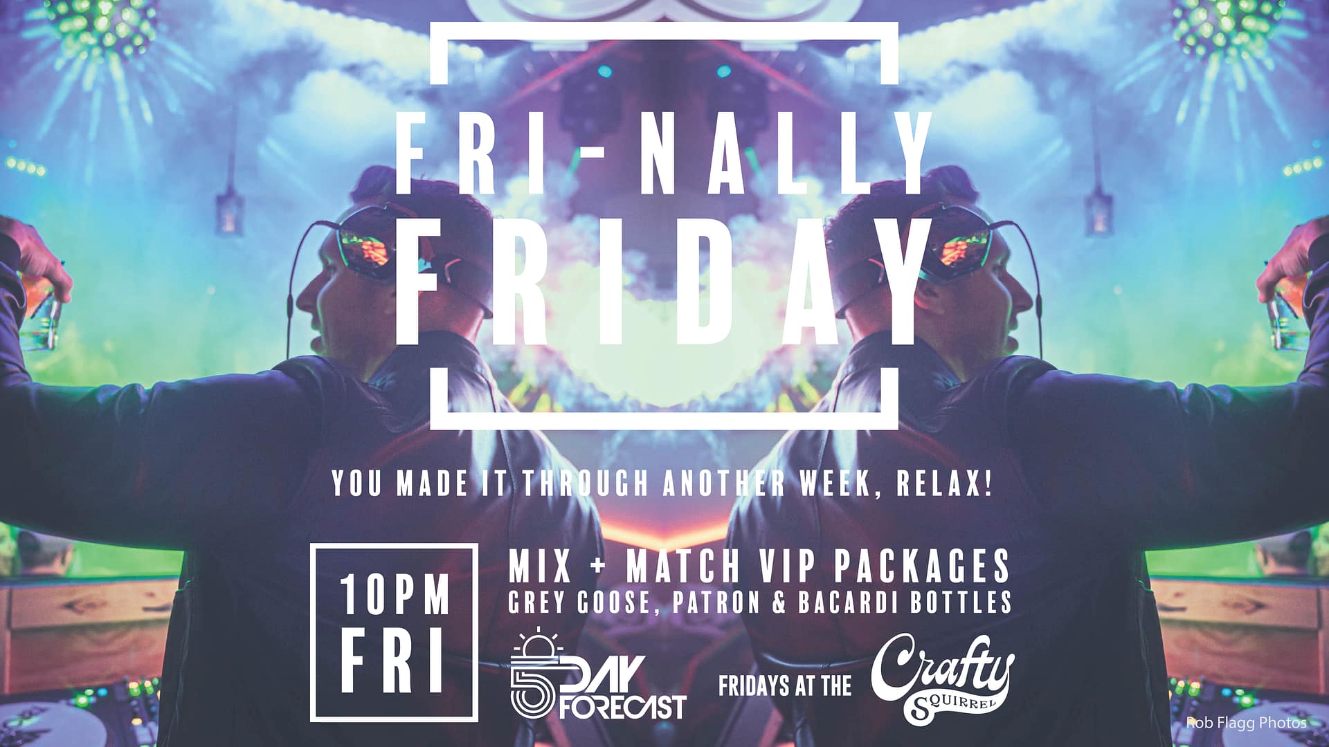 Frinally Friday at Crafty Squirrel in St. Petersburg, Florida with DJ 5 Day Forecast